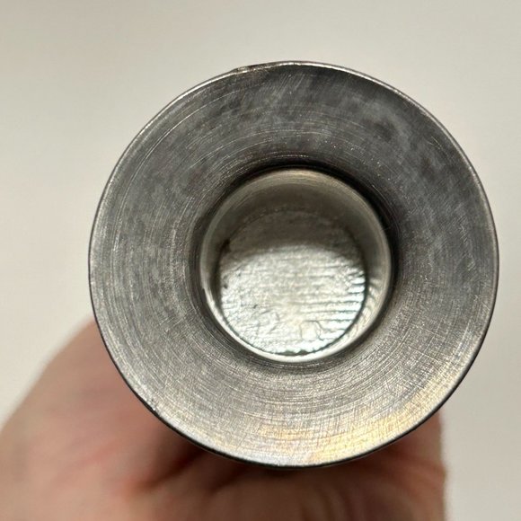 Vintage Colonial Casting Meriden Pewter Candlestick Candle Holder 9” Silver Tone - Picture 2 of 16